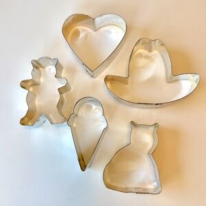 Random Shapes Cookie Cutters Set of 5